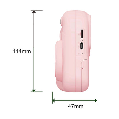 Q11 48MP 2.4 inch Kids Instant Print Camera HD Camera with Photo Video Recording TF Card Toddler Camera Gift