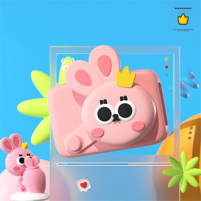 KOOOL K12 AI Object Recognition Children Camera 64MP 2.4 inch Kids Digital Camera Video Camera Birthday Gifts Toys