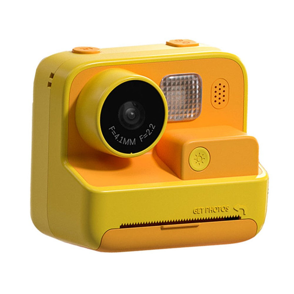 KOOOL K27 2-inch Screen ABS+PC Kids Instant Printing Camera Toy HD Dual Lens Rechargeable Camera