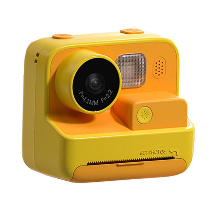 KOOOL K27 2-inch Screen ABS+PC Kids Instant Printing Camera Toy HD Dual Lens Rechargeable Camera