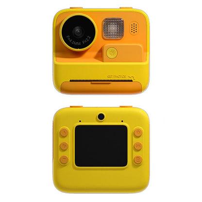 KOOOL K27 2-inch Screen ABS+PC Kids Instant Printing Camera Toy HD Dual Lens Rechargeable Camera