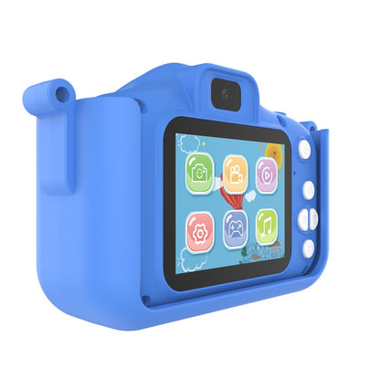 X13S Cartoon Dinosaur 2.0 Inch IPS Screen Video Recorder Kids Camera, No TF Card (CE Certified)