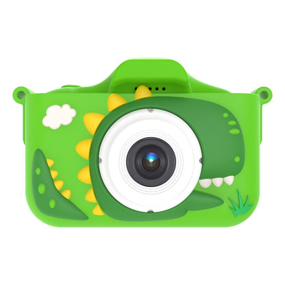 X13S Cartoon Dinosaur 2.0 Inch IPS Screen Video Recorder Kids Camera, No TF Card (CE Certified)