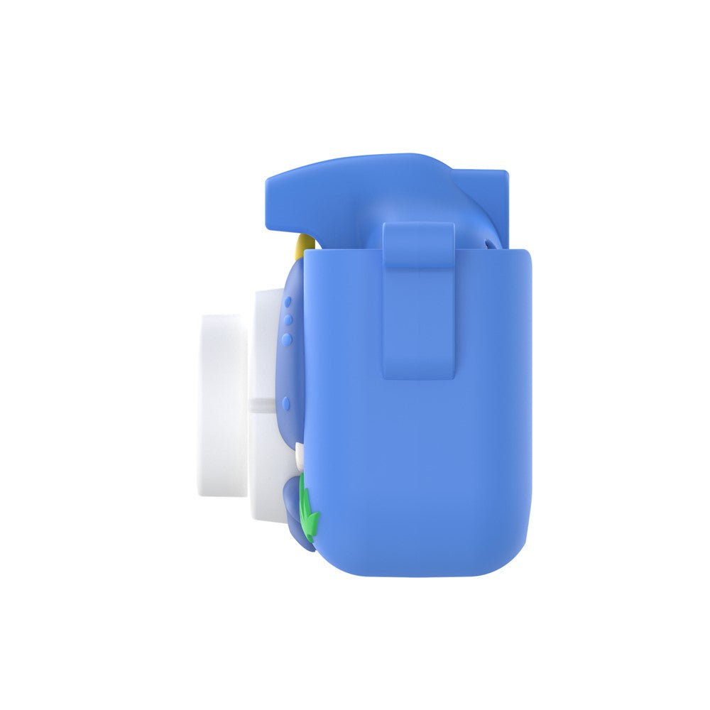 X13S Cartoon Dinosaur Dual Lens Kids Camera Toy with 32G TF Card + Card Reader (CE Certified)