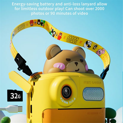 KOOOL K64 Children HD Dual Lenses Instant Camera for Photography and Video Recording