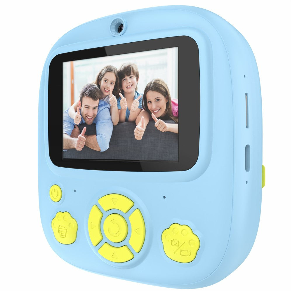 P5 2.4-Inch Kids Instant HD Video Print Camera Photo Printer with 32G TF Card and Card Reader