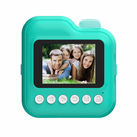 Q6 Instant Print Camera for Kids Digital Camera for Inkless Photo Lable Printing