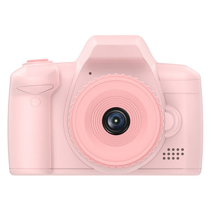 H10 2.4-inch IPS Screen Long Lens Kids Camera Rechargeable Dual Lens HD Camera Toy