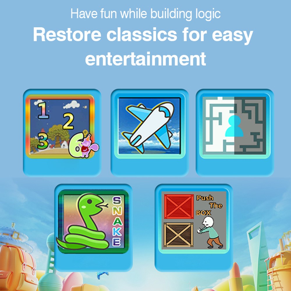 H10 2.4-inch IPS Screen Long Lens Kids Camera Rechargeable Dual Lens HD Camera Toy