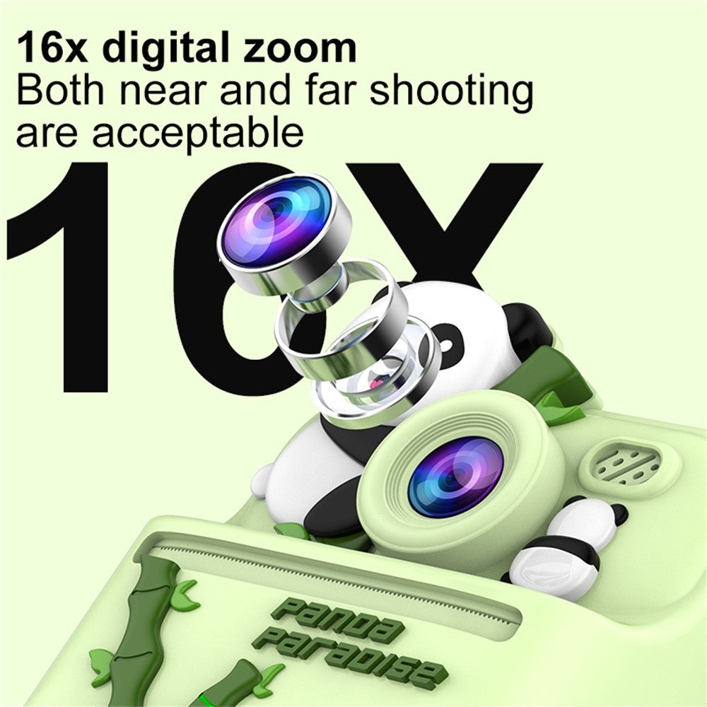S1 2.4 Inch IPS Screen Kids Camera Instant Print Digital Camera Dual Lens HD Video Recorder for Children