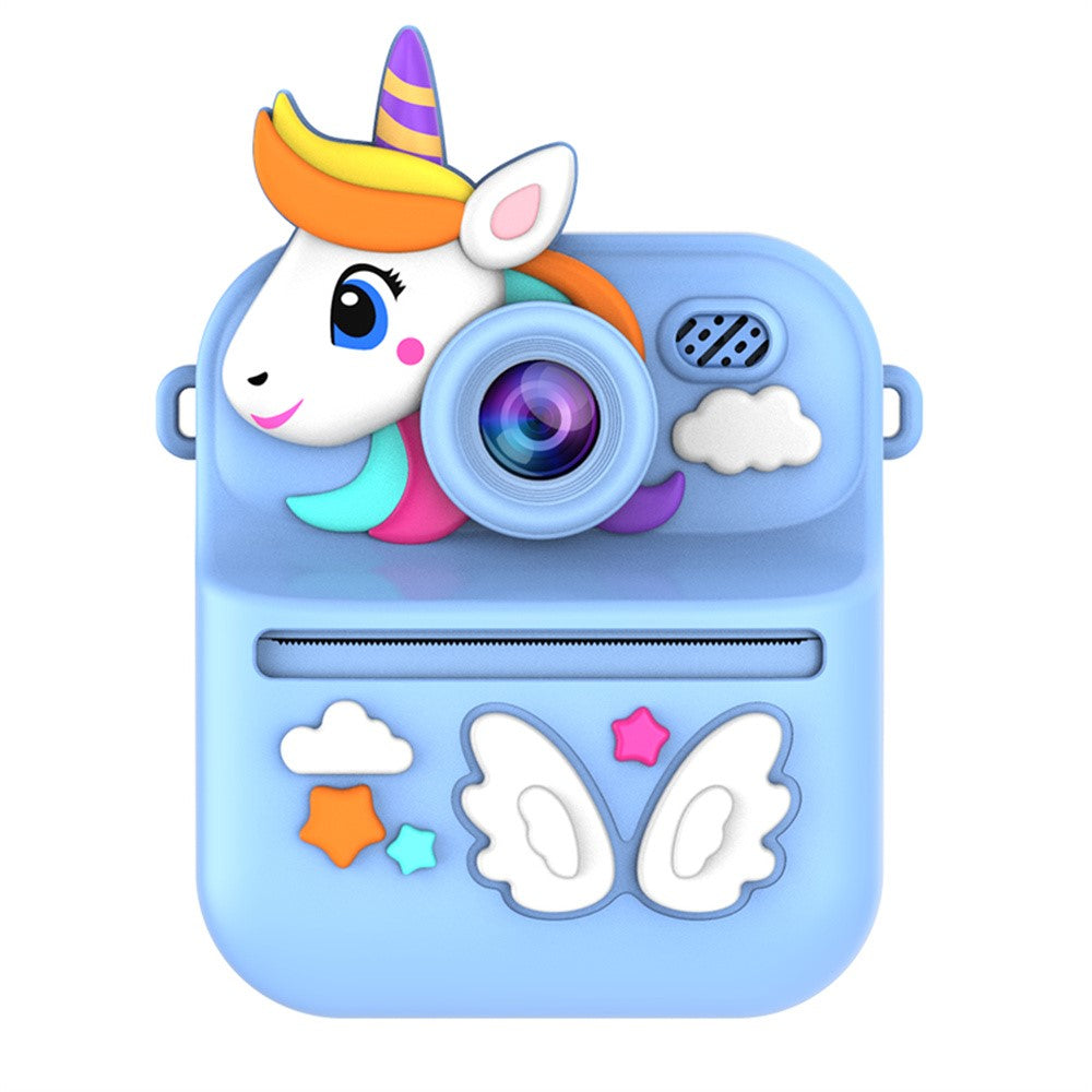 S1 2.4 Inch IPS Screen Kids Camera Instant Print Digital Camera Dual Lens HD Video Recorder for Children