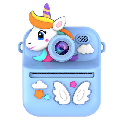 S1 2.4 Inch IPS Screen Kids Camera Instant Print Digital Camera Dual Lens HD Video Recorder for Children