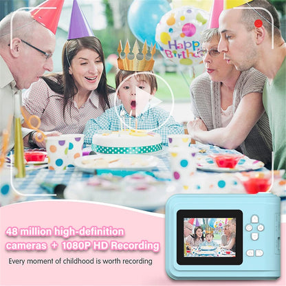 S7 2.4-inch Screen Mini Children HD Instant Camera Portable Photo Printer