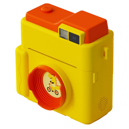 LK002 2.4-inch Screen Children HD Digital Camera Mini Inkless Photo Printer with 32G TF Card + Card Reader