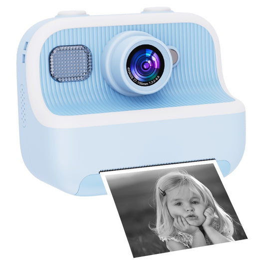 M8 2.4-inch IPS Screen Dual Lens Kids Print Camera Instant Thermal Photo Printer