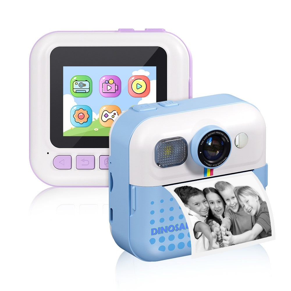 CP02 2.4-inch Screen Kids HD Digital Camera Mini Thermal Photo Printer