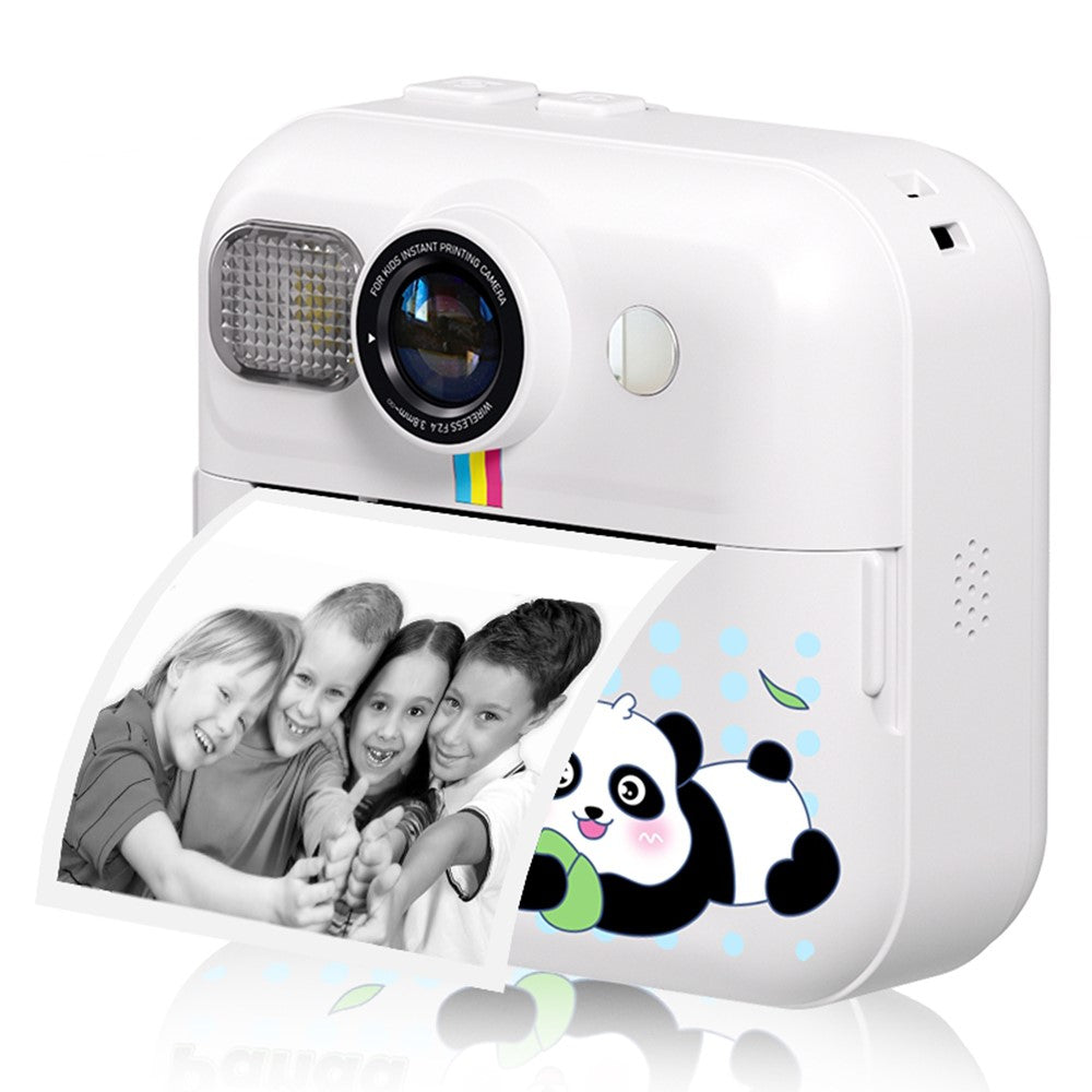 CP02 2.4-inch Screen Kids HD Digital Camera Mini Thermal Photo Printer