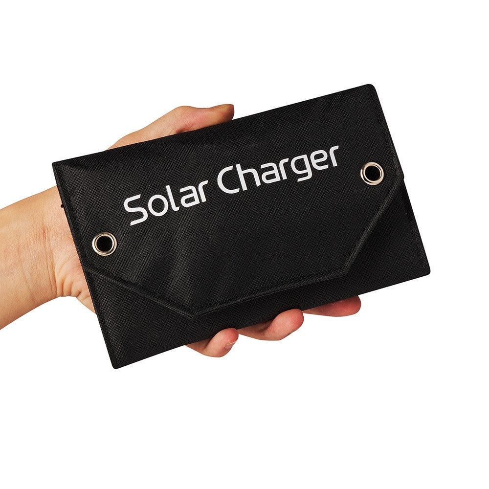 SPB5Z Foldable 5 Solar Panel Charger 10W 5V Portable Solar Charger for Outdoor Hiking Camping