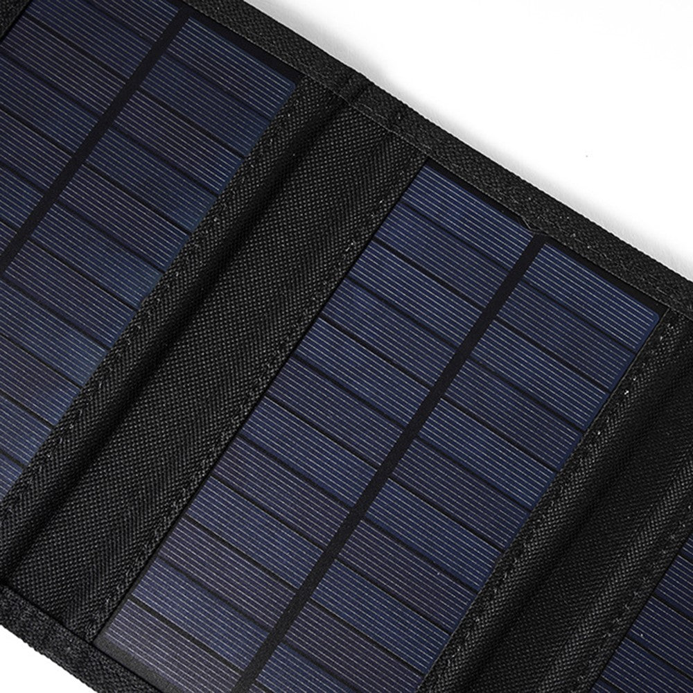 SPB5Z Foldable 5 Solar Panel Charger 10W 5V Portable Solar Charger for Outdoor Hiking Camping