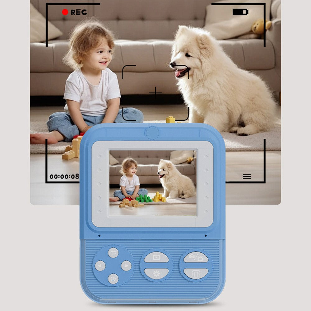 P7 2.4 Inch HD Kids Instant Print Camera with 32G Memory Card Card Reader for Boys Girls