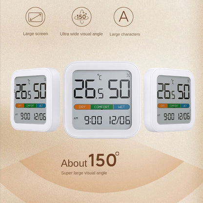 XIAOMI YOUPIN MIIIW MW22S06 LCD Screen Time Date Display Thermometer Hygrometer