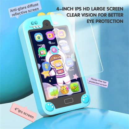 PI MAX 48MP Dual Lens 4-inch IPS Screen Cartoon Animal Children Educational Phone Camera Toy