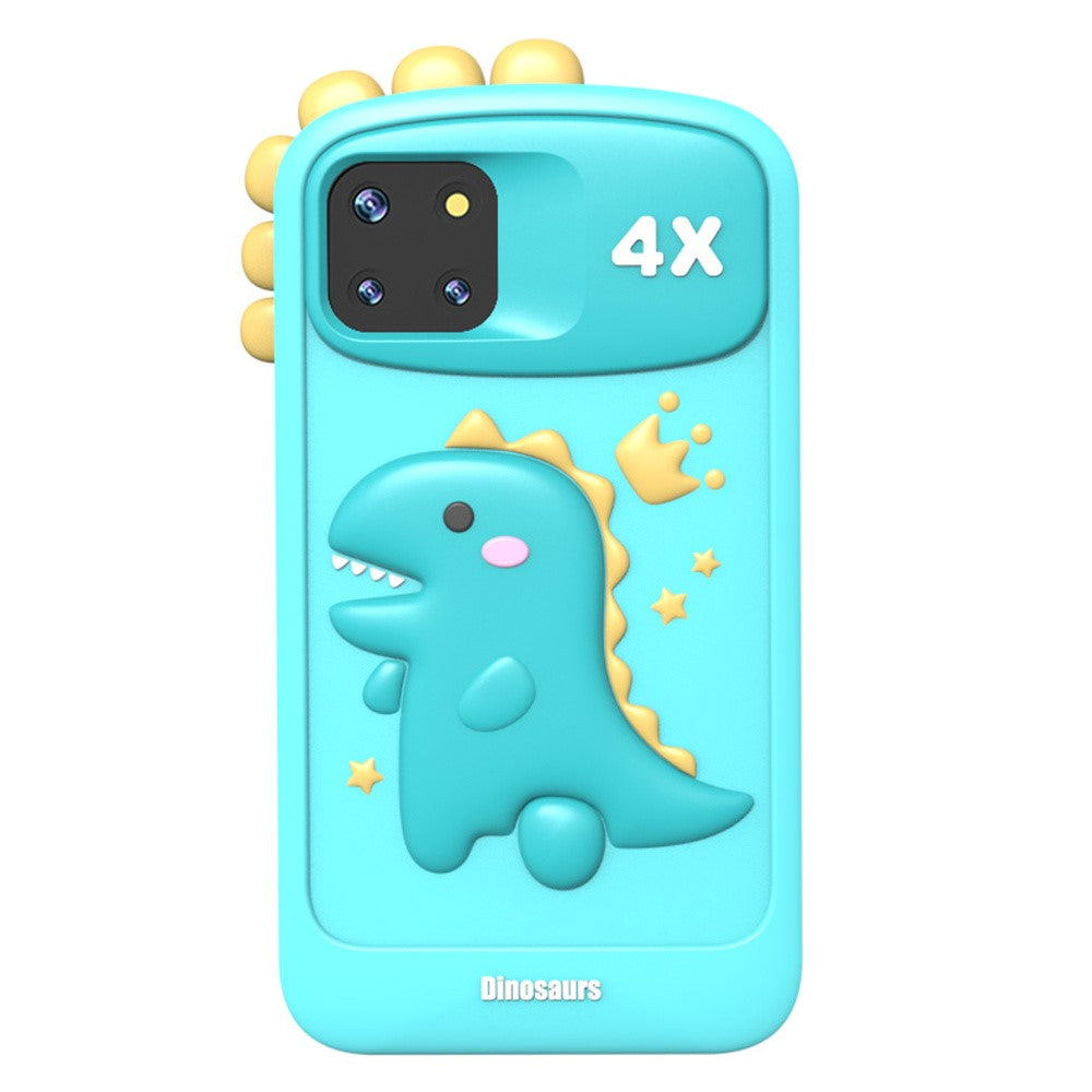 PI MAX 48MP Dual Lens 4-inch IPS Screen Cartoon Animal Children Educational Phone Camera Toy
