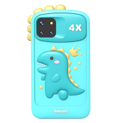 PI MAX 48MP Dual Lens 4-inch IPS Screen Cartoon Animal Children Educational Phone Camera Toy