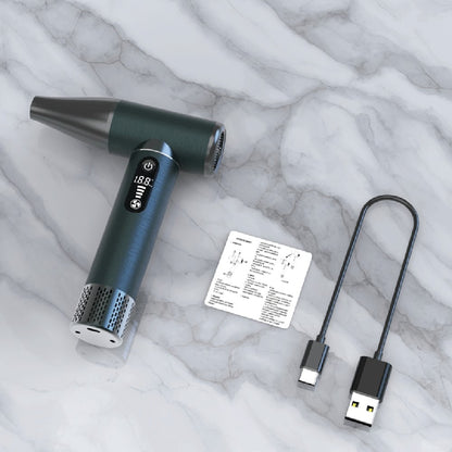 D15S Portable High-Speed Air Flow Fan Compact Powerful Brushless Motor Blower Dust Cleaner