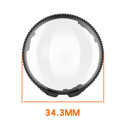 2PCS Optical Glass Lens Protector for Insta360 X4 Action Camera Lens Guard Protective Cover Case