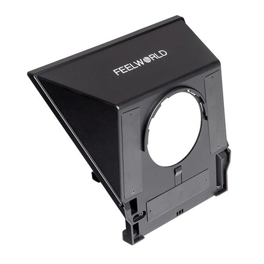 FEELWORLD TP2A 8 Inch Portable Teleprompter for Smartphone Tablet DSLR Camera Prompter with Remote Control