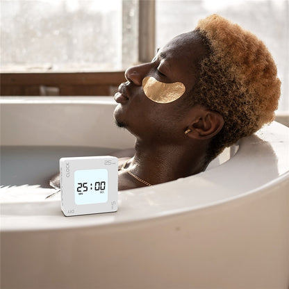 EN7019 Portable Flip Timer Mini Time Reminder Vibrating Timer Countdown Alarm Clock with Backlit