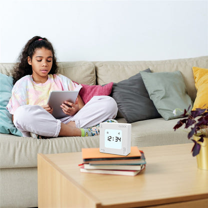 EN7019 Portable Flip Timer Mini Time Reminder Vibrating Timer Countdown Alarm Clock with Backlit