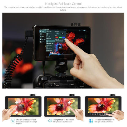 FEELWORLD SC6 6 Inch Camera Monitor 1500NIT High Brightness SDI Photography Monitor Video Monitor