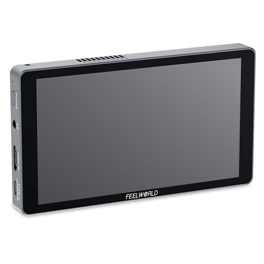 FEELWORLD P6XL 6 Inch Camera Monitor Aluminum Built-in Battery Photography Monitor for DSLR / Videography