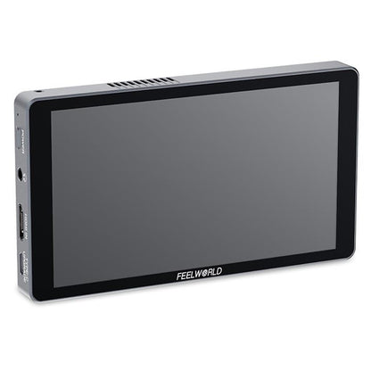 FEELWORLD P6XL 6 Inch Camera Monitor Aluminum Built-in Battery Photography Monitor for DSLR / Videography