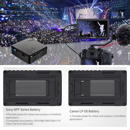 FEELWORLD FW568 V3 6 Inch HD 4K Camera Monitor Stabilizer External Display Screen for Photography