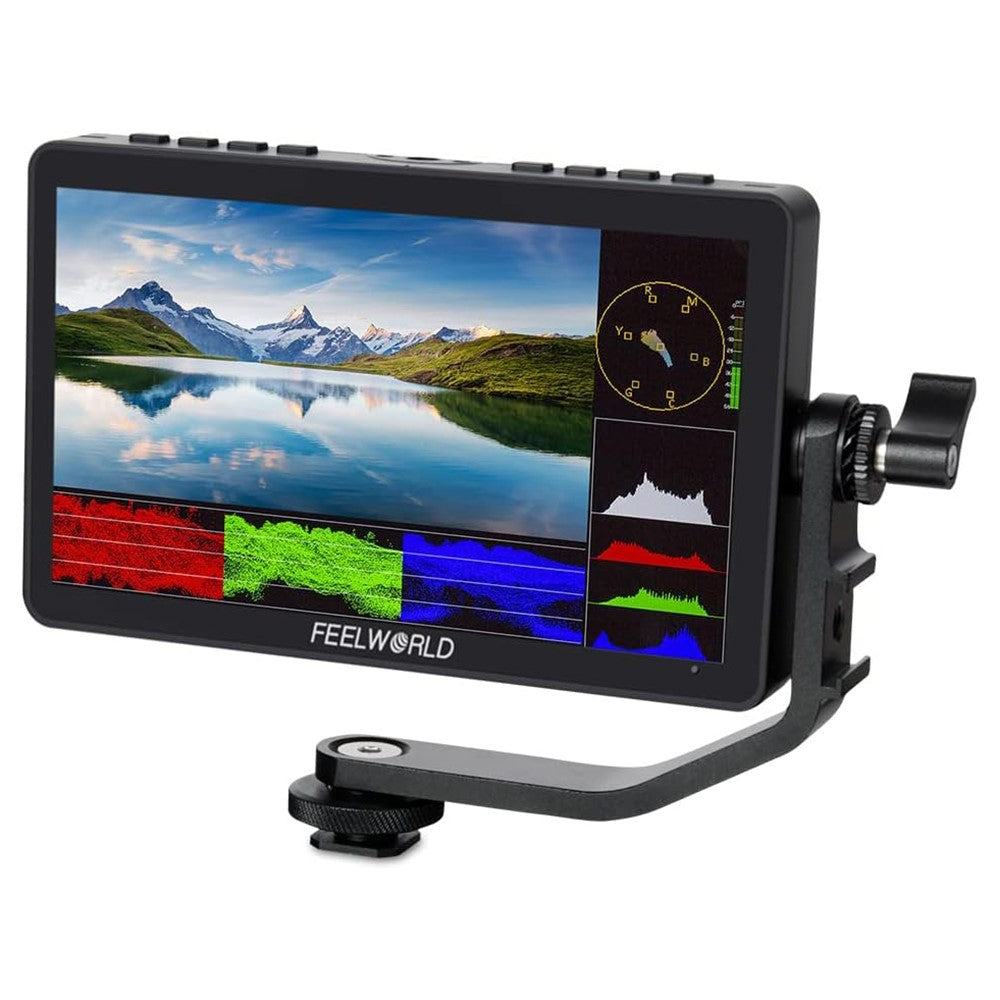 FEELWORLD F5 Pro V4 6 Inch Touchscreen DSLR Camera Monitor External Wireless Display Screen for Photography