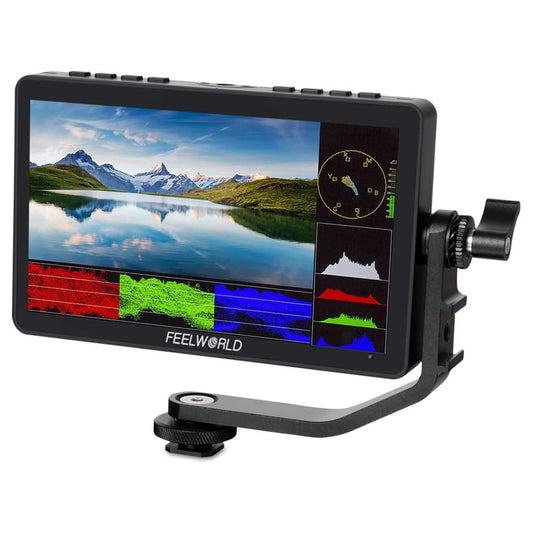 FEELWORLD F5 Pro V4 6 Inch Touchscreen DSLR Camera Monitor External Wireless Display Screen for Photography