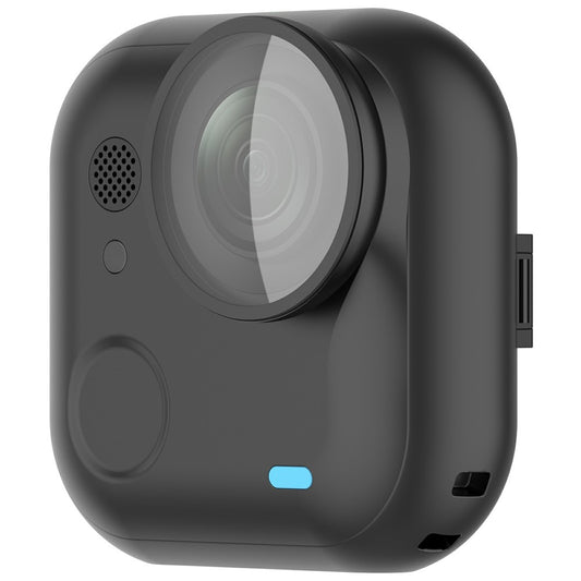 For Insta360 Go Ultra Tempered Glass Camera Lens Film + Aluminum Alloy Lens Cap