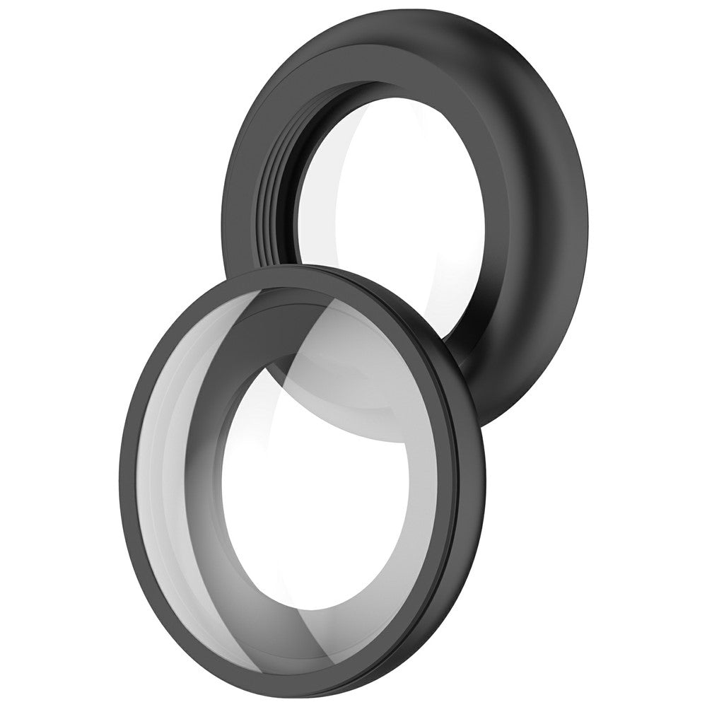 For Insta360 Go Ultra Tempered Glass Camera Lens Film + Aluminum Alloy Lens Cap