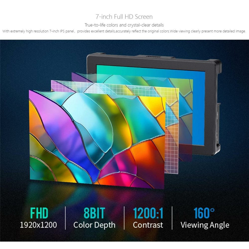 FEELWORLD T7 PRO 7 Inch 4K Director Monitor DSLR Camera External HD Display Screen