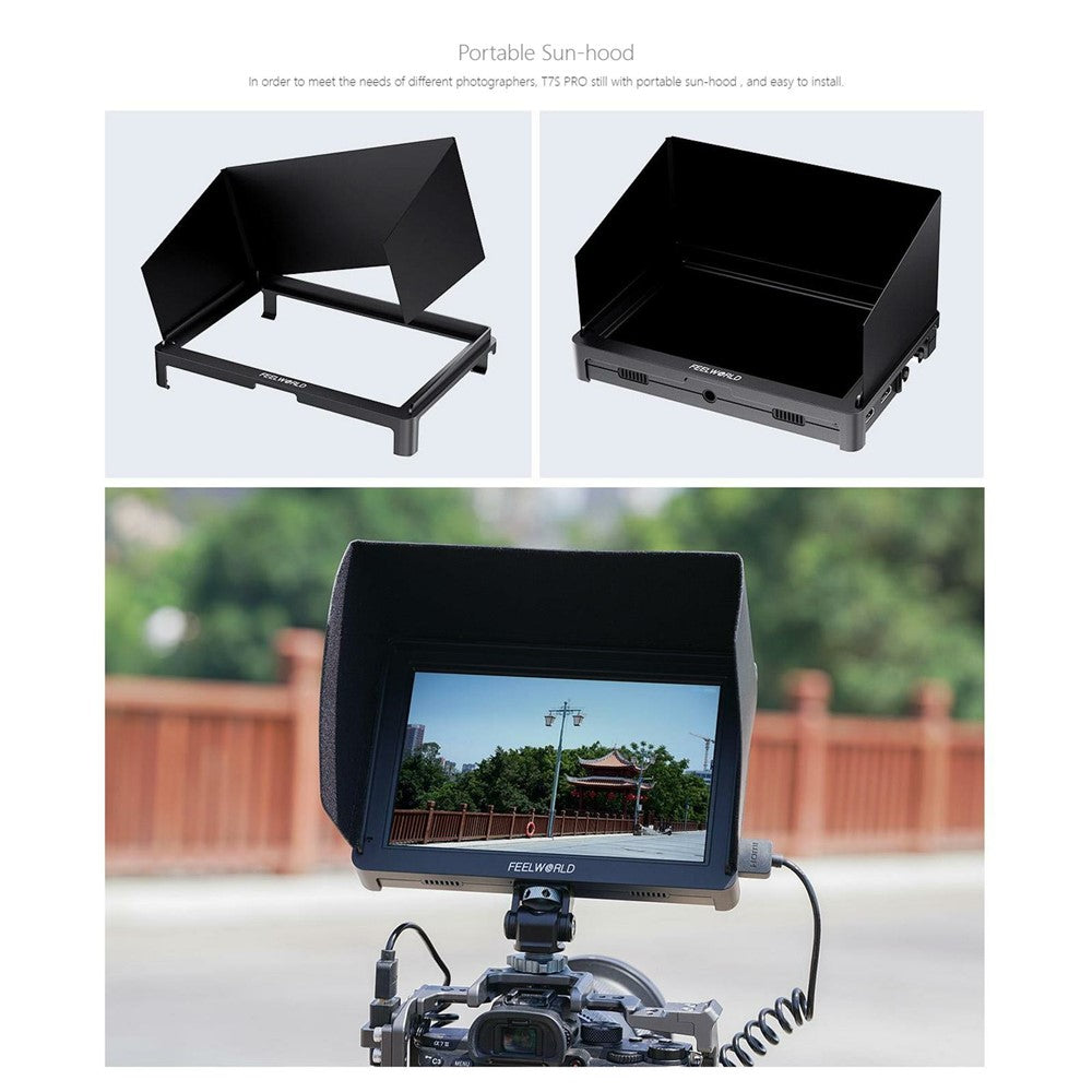 FEELWORLD T7S PRO 7 Inch Camera Monitor Ultra Bright Display Screen for Photography