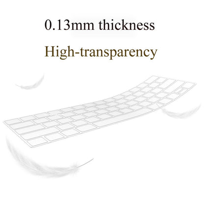 WIWU Ultra Thin Clear Dustproof Waterproof Keyboard Skin Protector Cover for MacBook Pro 14inch 2021