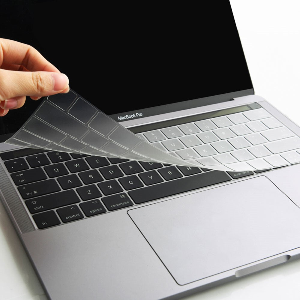 WIWU Ultra Thin Clear Dustproof Waterproof Keyboard Skin Protector Cover for MacBook Pro 14inch 2021