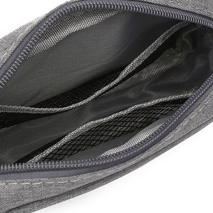 ZZRS Digital Storage Bag Power Bank Data Cable Charger Electronics Accessories Portable Pouch (Size: S)