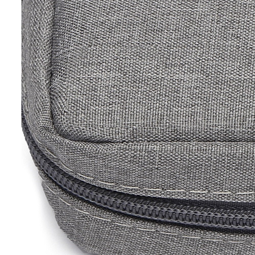 ZZRS Digital Storage Bag Power Bank Data Cable Charger Electronics Accessories Portable Pouch (Size: S)