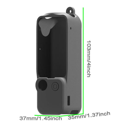 For DJI Osmo Pocket 3 Pocket Camera Silicone Case Drop Protection Sleeve Cover