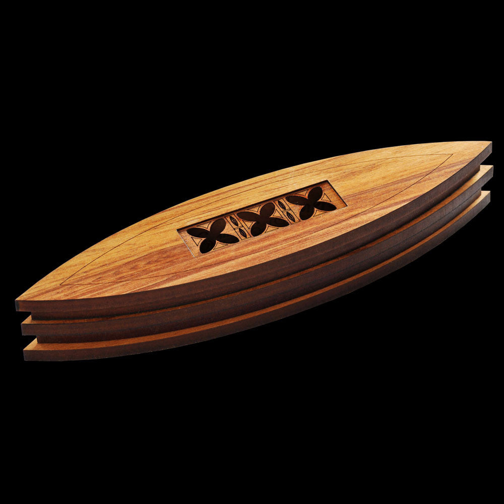 Frangipani Inlay Wakahuia Box Large