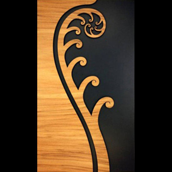 Wooden Koru Hanging Wall Panel Wall Art